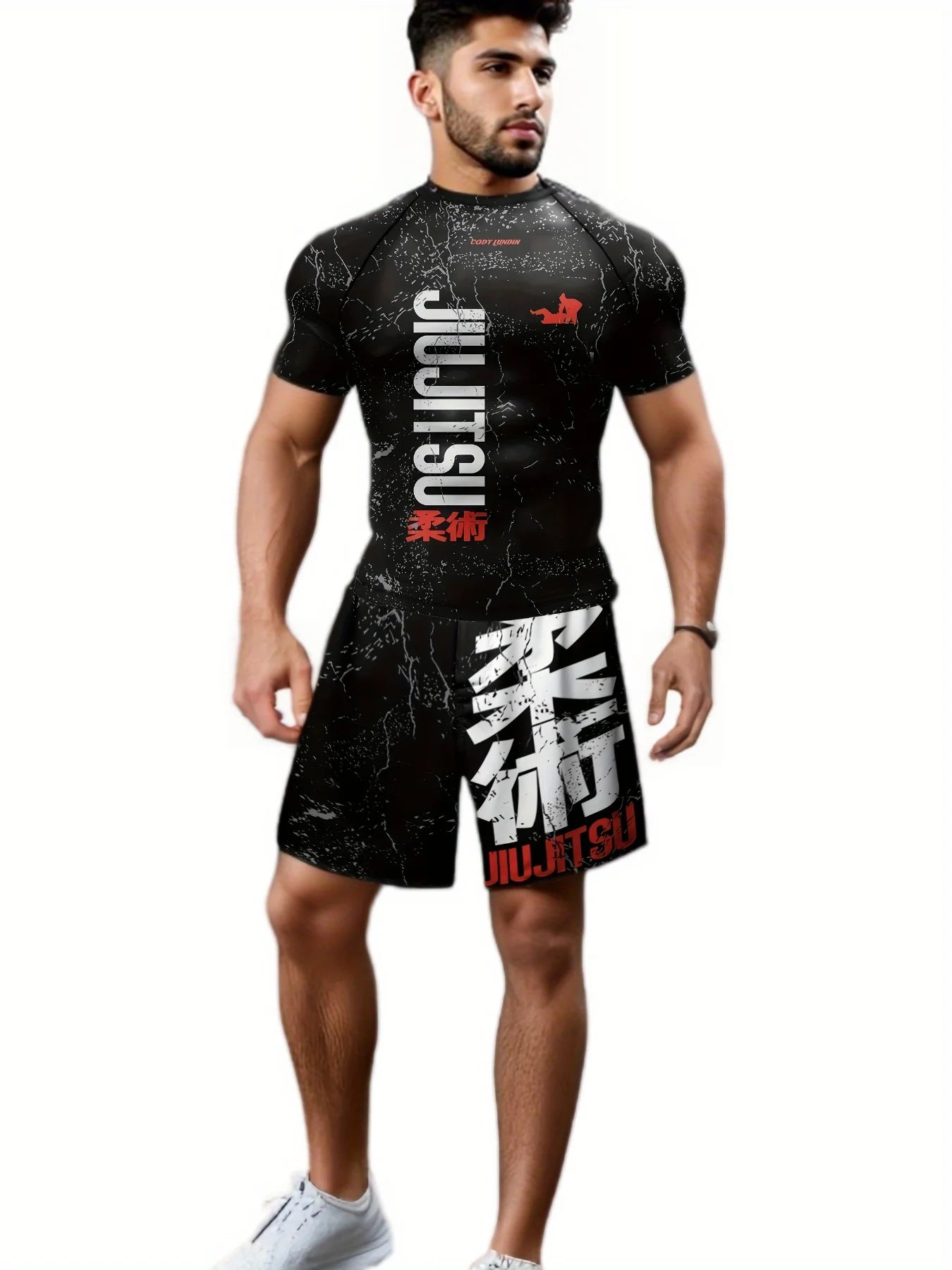 Brazilian Jiu-Jitsu, MMA Rashguard and Short (BJJ Freak Edition)