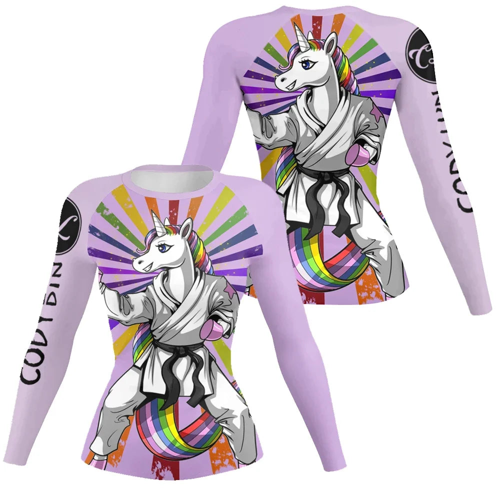 Brazilian Jiu-Jitsu, MMA Rashguard (Women)